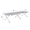 Guangshuohui Camp Bed, Portable Folding Camping Cot for Adults,Indoor Outdoor Portable Sleeping Cot for Hiking, Camping with Carrying Bag Army (Green) view 3