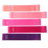 Resistance Loop Bands, Resistance Exercise Bands for Home Fitness, Stretching, Strength Training, Physical Therapy, Pilates Flex Bands Pink view 1