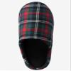 KingSize Men's Fleece Clog Slippers - 15 M, Red Buffalo Check view 2