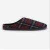 KingSize Men's Fleece Clog Slippers - 15 M, Red Buffalo Check view 3