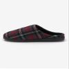 KingSize Men's Fleece Clog Slippers - 15 M, Red Buffalo Check view 4