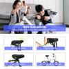 ANZOME Kids Gel Bike Seat Cushion Cover, 9"x6" Memory Foam Child Bike Seat Cover Extra Soft Small Bicycle Saddle Pad, Kids Bicycle Seat Cover with Water&Dust Resistant Cover view 3