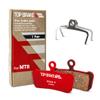TOP BRAKE Disc Mountain Bike Brake Pads Compatible with SRAM G2,Guide R/RS/RSC/UltimateAVID Elixar 7/9/XO Trail | MTB, Downhill, Trail bikes| Ceramic Compound, Silent option, Performance version, Red view 1