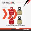 TOP BRAKE Disc Bike Brake Pads for MAGURA MT5/ MT7/ MT5E/MT7 PRO/MT Trail Front view 3
