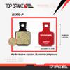 TOP BRAKE Disc Bike Brake Pads for MAGURA MT5/ MT7/ MT5E/MT7 PRO/MT Trail Front view 4