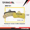 TOP BRAKE Disc Bike Brake Pads for Shimano Saint BR-M810 M820 Zee M640 XTR-M9120, Deore XT BR-M8020, M8120,M6120,BR-MT420,MT510,MT520 Tektro HD M745 735 725 750 TRP,SL,Slate T4,G-Spec Quadiem, view 4