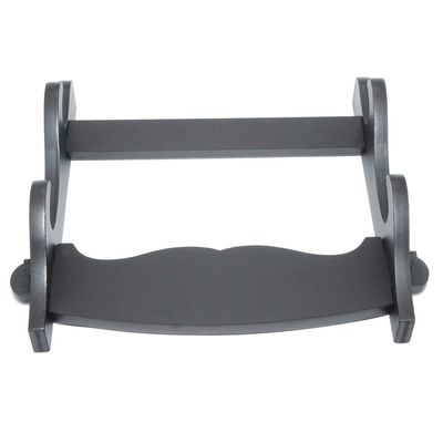 XMRISE Sword Holder Wall Mount Japanese Samurai Sword Display Stand Hanger Bracket Katana Wakizashi Tanto,2Tier Size
