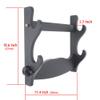XMRISE Sword Holder Wall Mount Japanese Samurai Sword Display Stand Hanger Bracket Katana Wakizashi Tanto,2Tier Size view 2