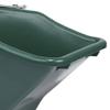 Little Giant 20 QT. Plastic Flat Back Livestock Feed Bucket, Green (2 Pack) view 3