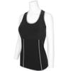 SaunaTek Women's Sauna Sweat Suit Paneled Tank Top for Exercise and Heat Training, Neoprene, Small view 1