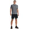 Under Armour Men's HeatGear Pocket Long Shorts, 090 Gray, 3XL view 4
