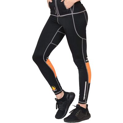 SaunaTek Women's Sauna Sweat Suit Paneled Legging for Exercise and Heat Training, Neoprene, X-Large