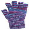 AndeanSun Darn Warm Alpaca Fingerless Gloves 2023 Updated US Sizing-Perfect Fit (Purple and Blue - 90% Alpaca, Medium)