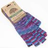 AndeanSun Darn Warm Alpaca Fingerless Gloves 2023 Updated US Sizing-Perfect Fit (Purple and Blue - 90% Alpaca, Medium) view 3