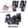 Farbetter Mechanical Bike Disc Brake Kit, Including Front and Rear Caliper, Brakes Cables, Brake Levers, 160mm Rotor, with Cable End Tips Caps, Rotating S-Hook Clips, Disc Rotor Adjuster (Black) view 2