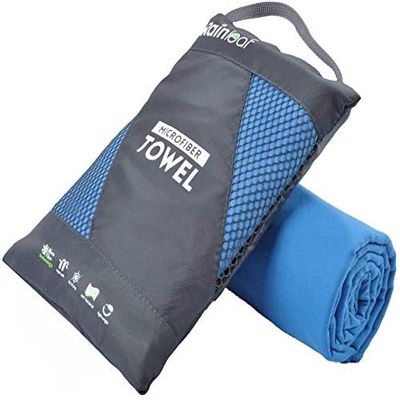 JUNELILY Anti-Bacterial Microfiber Towel for Sport, Travel, RV living, Training