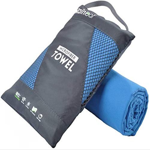 JUNELILY Anti-Bacterial Microfiber Towel for Sport, Travel, RV living, Training