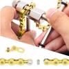 8 PCS Chain Remover Thimble, Universal Bike Chain Remover Thimble Replacement Accessory for Bike Chains Repairing Tool view 2