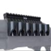 Monstrum Side Mounted 12 Gauge Shotgun Shell Holder with Picatinny Rail Mount for Drilled and Tapped Remington 870 Model Receivers view 4
