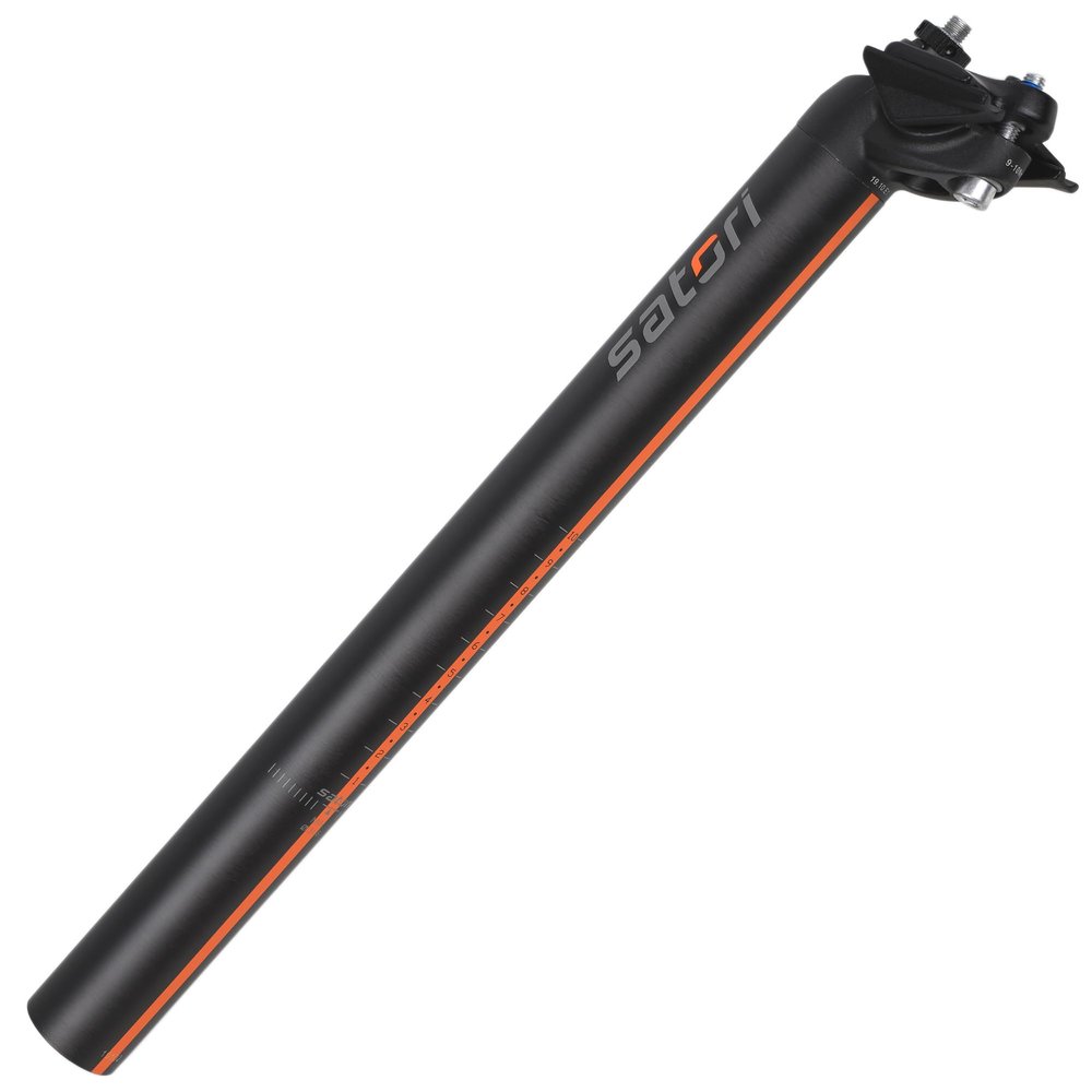 Satori Trident-of Road Bike Bicycle UD Carbon Fiber Aluminum Alloy 18mm Offset Setback Seatpost Length 350mm - Clamp 31.6mm