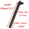 Satori Trident-of Road Bike Bicycle UD Carbon Fiber Aluminum Alloy 18mm Offset Setback Seatpost Length 350mm - Clamp 31.6mm view 2