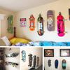 Pmsanzay Universal Skateboard Wall Hanger Wall Storage Clip Skateboard Wall Rack Wall Mount - for All Skateboard and Longboard - 1/PK view 4