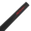 Iomic ARMORII Grip, Black x Coral Red, Diameter M60, Outer Diameter 0.09 inches (2.3 mm), Black with Backline view 4