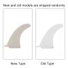 Surfing Fin 6.5 Inch Nylon Surfboard Fin for Stability and Control Replacement Surf Fin for Surfboards Water Sports Accessories (6.5inch-White) view 2