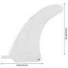 Surfing Fin 6.5 Inch Nylon Surfboard Fin for Stability and Control Replacement Surf Fin for Surfboards Water Sports Accessories (6.5inch-White) view 3