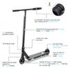 LMT69 Professional Scooter-Trick Scooter-Intermediate Beginner Stunt Scooter Suitable - Children, Teenagers Adults 8 Years Old Above (Black) view 3