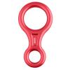 Azarxis 35 kN Climbing Rescue Figure 8 Descender Rigging Plate Heavy Duty & Large & High Strength Rappel Device Equipment for Rappelling, Belaying, Tree Climbing, Aerial Silks Rigging (Red) view 1