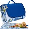 FashionLive Beach Blanket Picnic Blanket Outdoor Mat Extra Large Waterproof Sand Proof Camping Blanket Lightweight Folding Portable Travel Blanket for Family Park Beach Grass, 79"x57" view 1
