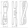 MarineNow Cast Aluminum S Dock Cleat 10", 12" or 15" Pack Size 1, 2, 4, 6 and 10 Corrosion Resistant (10", 04-Pack) view 4