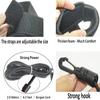 AUXPhome Swimmer Swim Lap Swim Training Leash, Swim Ankle Strap Stationary,Swimming Training Belt,Powerful Aquatic Resistance Belt Ideal for Swimming Enthusiasts view 3