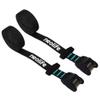 WONITAGO Premium 'No Scratch' Silicon Tie Down Cam Straps for Surfboards, Kayaks, SUP Paddleboards, Canoes, Snowboards 9ft (Pair) view 1