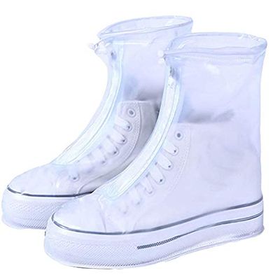 Reusable Pvc Waterproof Shoe Cover, Transparent Rain And Snow Waterproof Shoe Cover, Suitable For Children, Men And Women