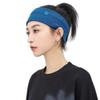 CLAPE Headbands Unisex, Mens Headband Elastic Sweat Wicking Non Slip for Workout Running Sports Travel Fitness Riding Cycling Hiking, Lightweight Breathable Headscarf Sweatbands view 1