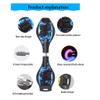 2 Wheel Twisty Caster Board,Complete Skateboards- Standard Skateboards with Colorful Flashing Wheels for Beginners Starter Kids Boys Girls Teenager-32.2x8.6inch, Longboard Skateboards view 3