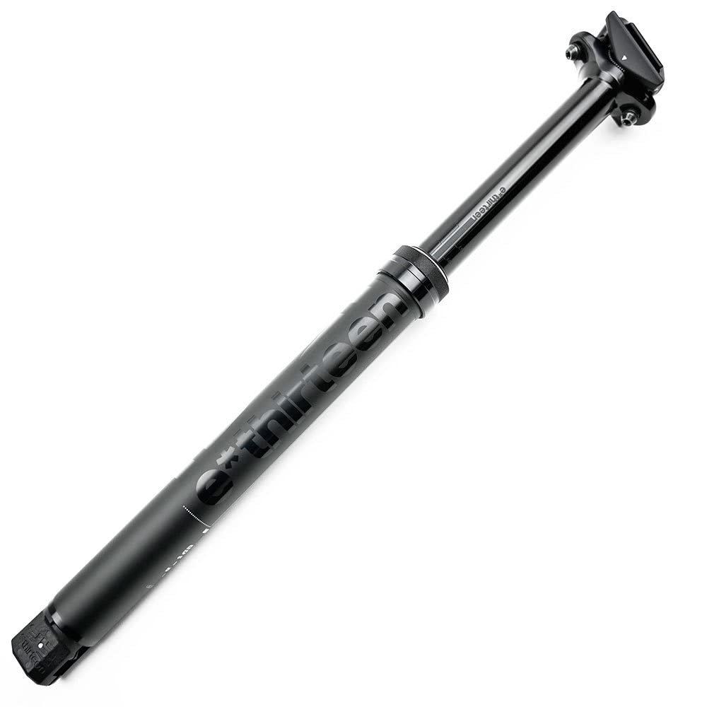 e*Thirteen Components Vario Dropper Seatpost Stealth Black, 30.9x120-150mm Adjustable Travel