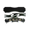 XMRISE Sword Stand Wood Floor Stand Katana Display Suitable for Samurai Sword Holder,2Tier view 4