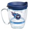 Tervis Made in USA Double Walled NFL Tennessee Titans Insulated Tumbler Cup Keeps Drinks Cold & Hot, 16oz Mug, Tradition view 1