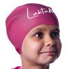 Kids Swim Cap for Long Hair - Comfortable Fit Silicone Swimming Hat for Girls & Boys with Curly Hair, Braids, or Dreadlocks - Durable & Easy to Wear (Windsor Wine S) view 2