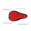 Bicycle Seats for Comfort Gel 3D Bike Saddle Seat Soft Cushion Comfortable Exercise Bicycle Saddle Cover for Women and Men view 3