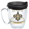 Tervis Made in USA Double Walled NFL New Orleans Saints Insulated Tumbler Cup Keeps Drinks Cold & Hot, 16oz Mug, Tradition view 1