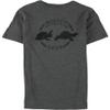 ASICS Women's Boston Team Hare Tee (XS) Dark Grey Heather view 2