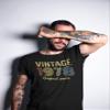 48th Birthday Gift Shirt for Men - Vintage Original Parts 1978 Retro Birthday - 001 - F/Military-4X view 3