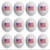 Clip Wipes USA American Flag Golf Balls with Red Accessories Pouch (12PK-Flag) view 2