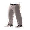 Alleson Athletic Boys Crush Premier Baseball Pant - Breathable Pants with Dura-Stretch Fabric for All-Day Wear, White, X-Large view 3