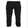 Alleson Athletic Boys Crush Premier Baseball Pant - Breathable Pants with Dura-Stretch Fabric for All-Day Wear, Black, Small view 1
