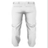 Alleson Athletic Men's Crush Premier Baseball Pant, White, M view 2